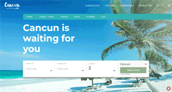 Desktop Screenshot of cancun.com